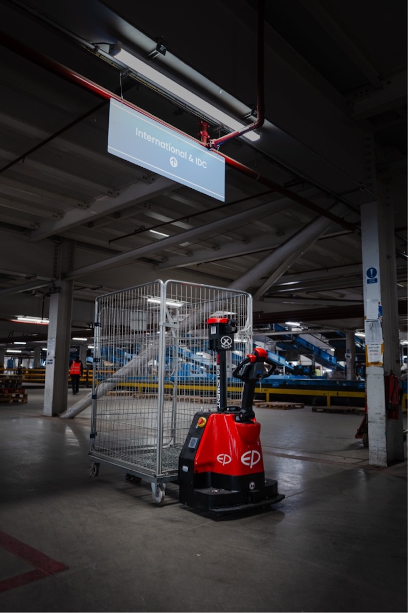 Logistics company Evri set to trial autonomous guided vehicles in its Rugby, UK hub