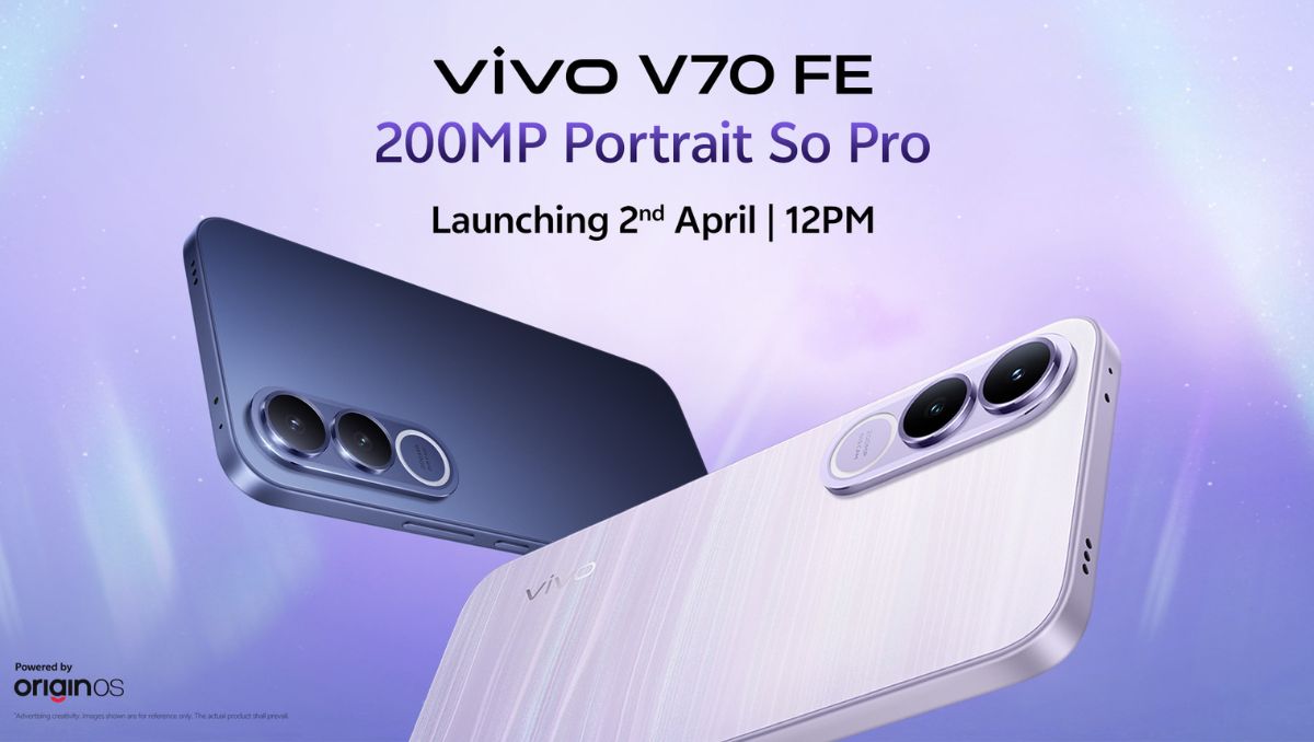 Vivo V70 FE Debuts in India With 200MP Camera, Massive 7,000mAh Battery