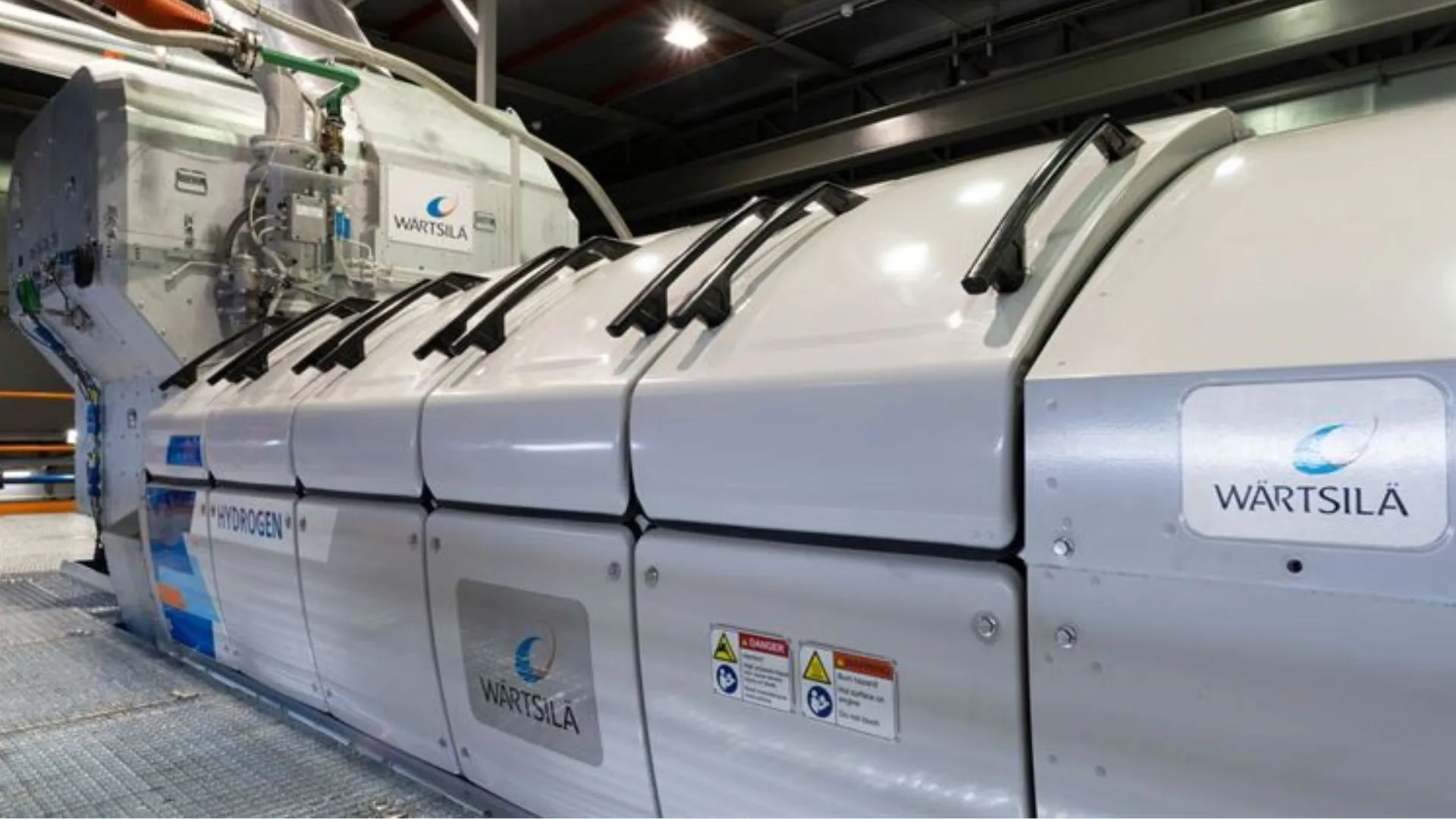 World’s first large-scale 100% hydrogen engine powers Spanish grid