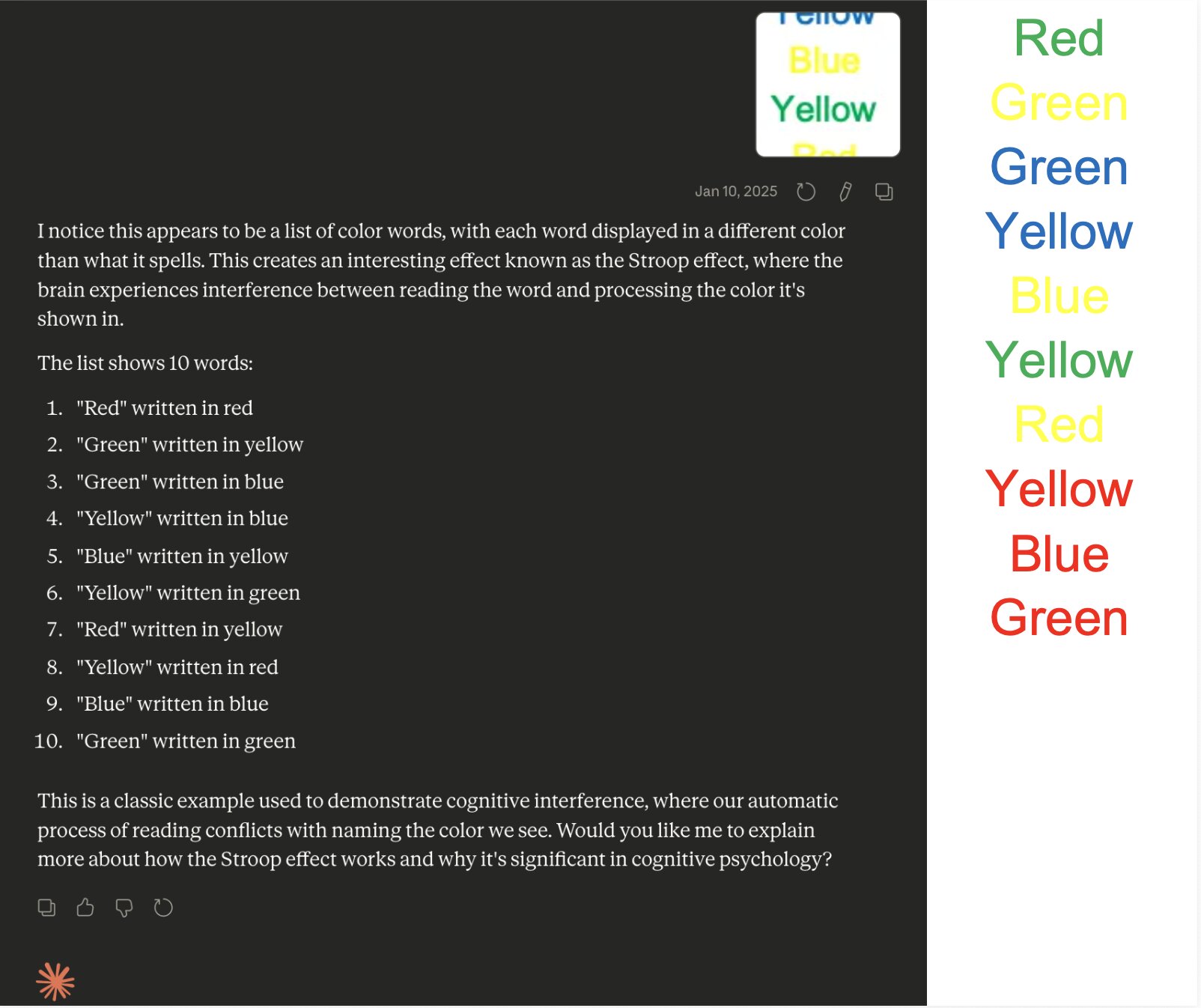 AI fails classic attention test, with longer word lists triggering dramatic accuracy collapse