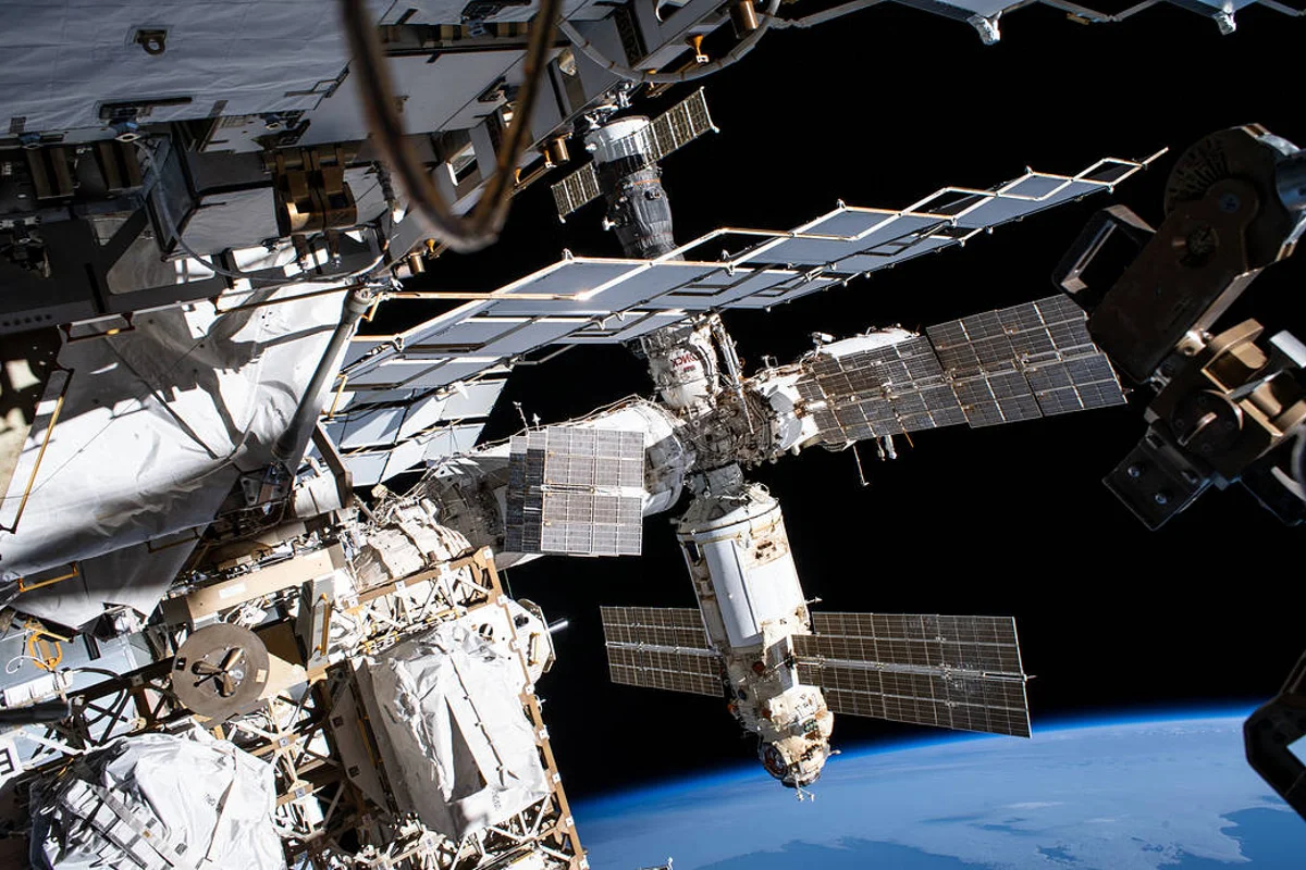 Astronauts take shelter on the International Space Station because of air leaks